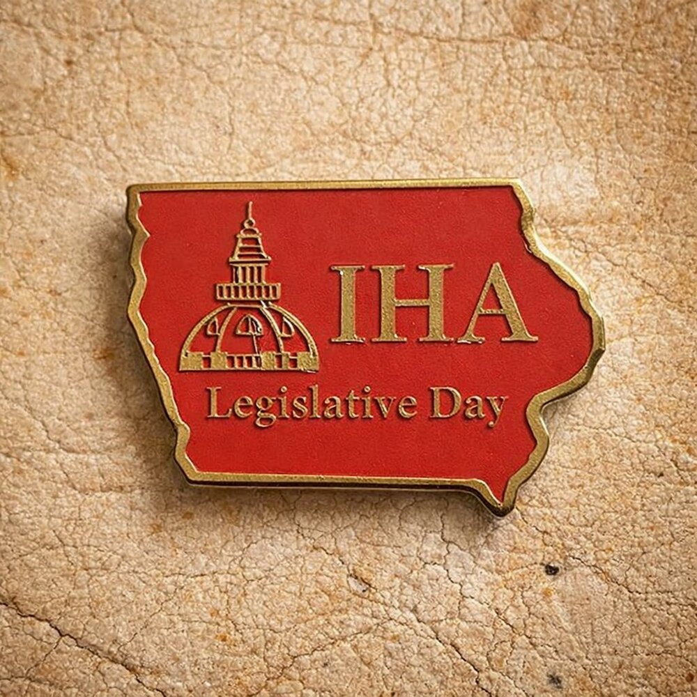 Iha Legislative Day Vintage Lapel Pin